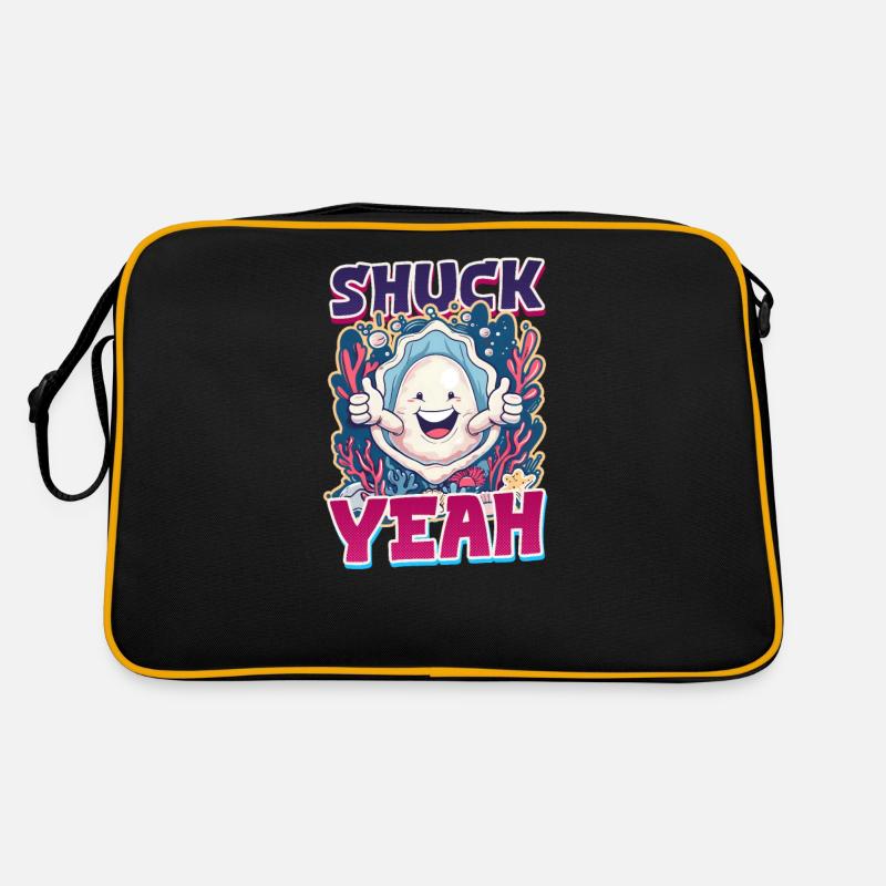 Austern-Shuck ja! Retro Tasche