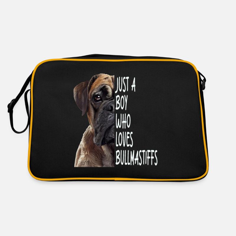 Bullmastiff Retro Tasche