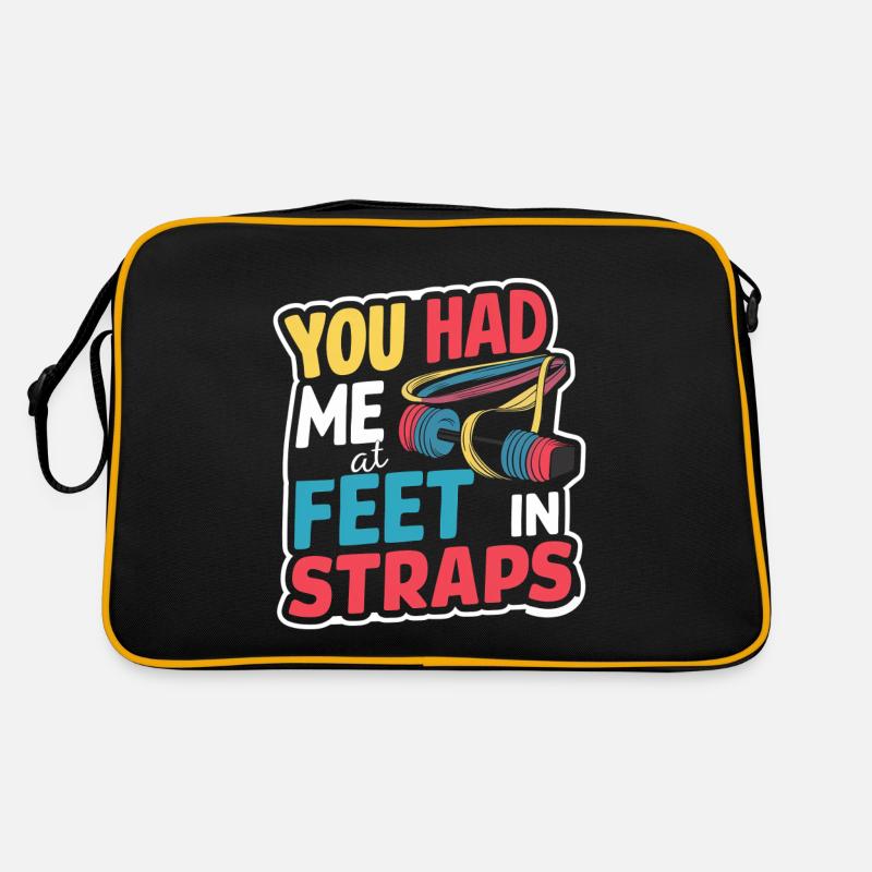 Tu m’avais aux pieds dans les sangles 57 Sac Retro