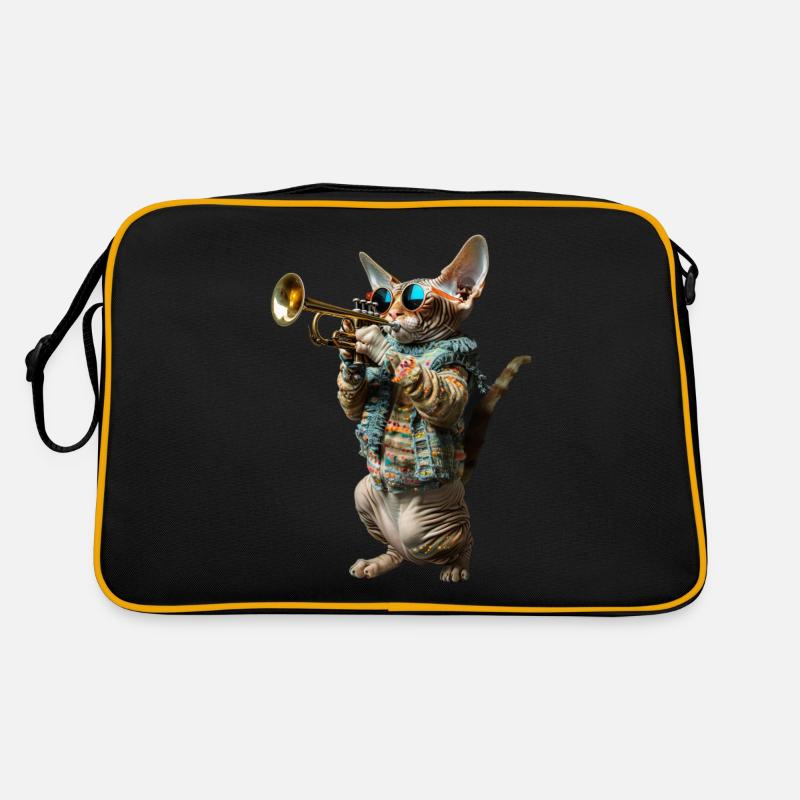 Devon Rex Trompete Retro Tasche