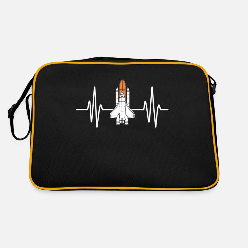 Fascination pour la navette spatiale Heartbeat Sac Retro