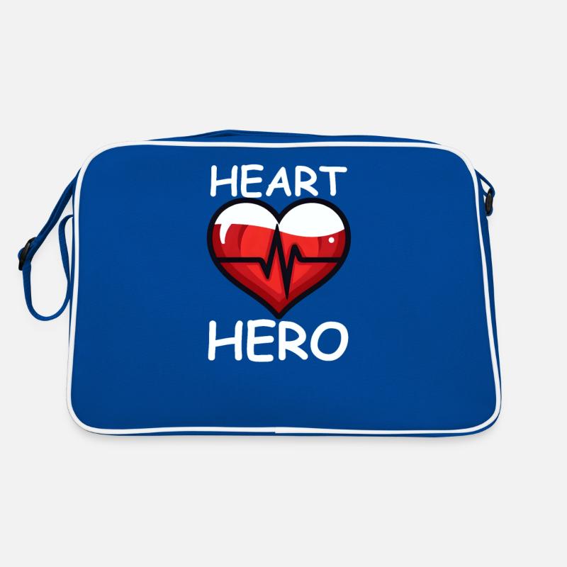KHK-Bewusstsein Herzheld Retro Tasche