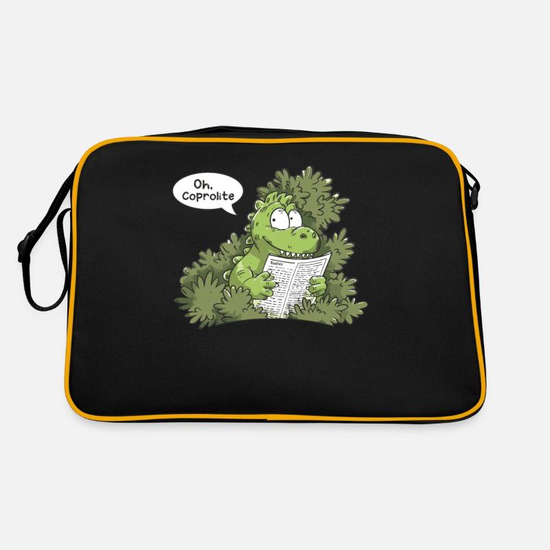 Der Humor Der Paläontologie Dinosaurier Retro Tasche