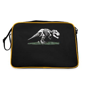 L’humour des dinosaures de la paléontologie - Sac Retro - noir/or - Dos