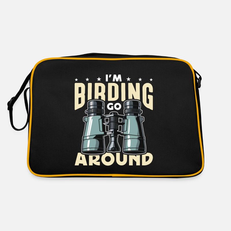 Birdwatching I'm Birding Go Around Bird Feeder Retro Bag