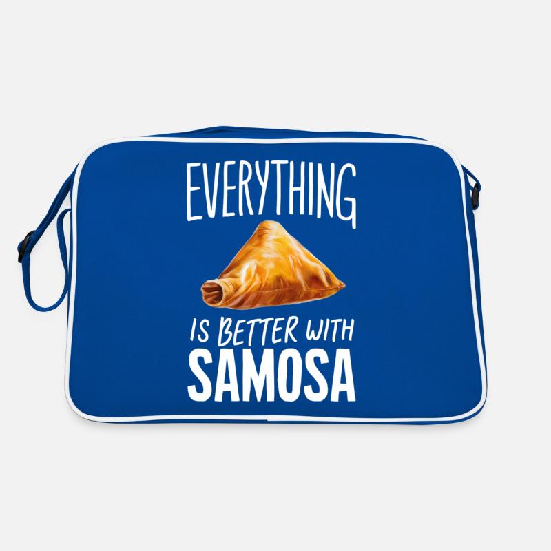 Everything is better with samosa Retro Bag