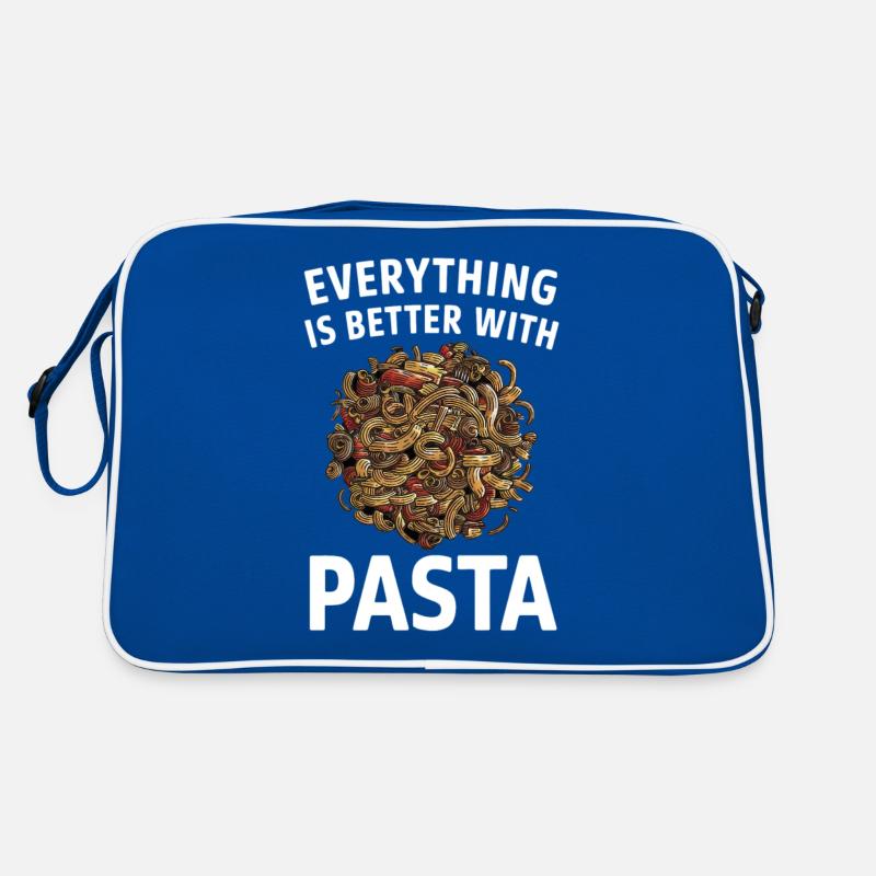 Everything is better with pasta Retro Bag