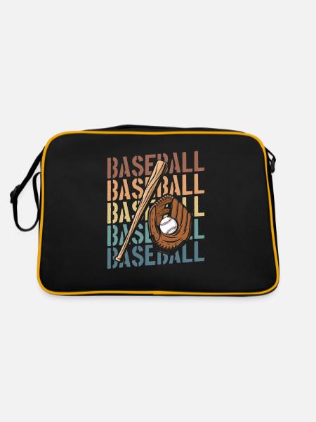 Base-ball - Sac Retro - noir/or - Dos