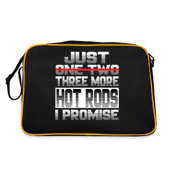 Juste un Hot Rod de plus, je promets Hot Rod Vintage - Sac Retro - noir/or - Dos