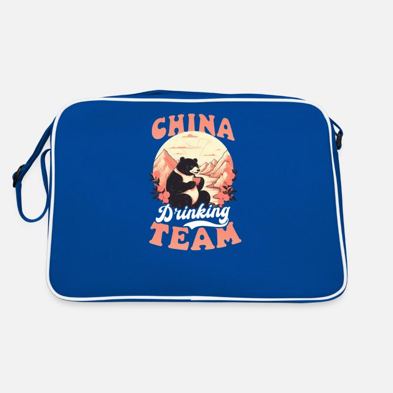 Chinese China Drinking Team Retro Bag