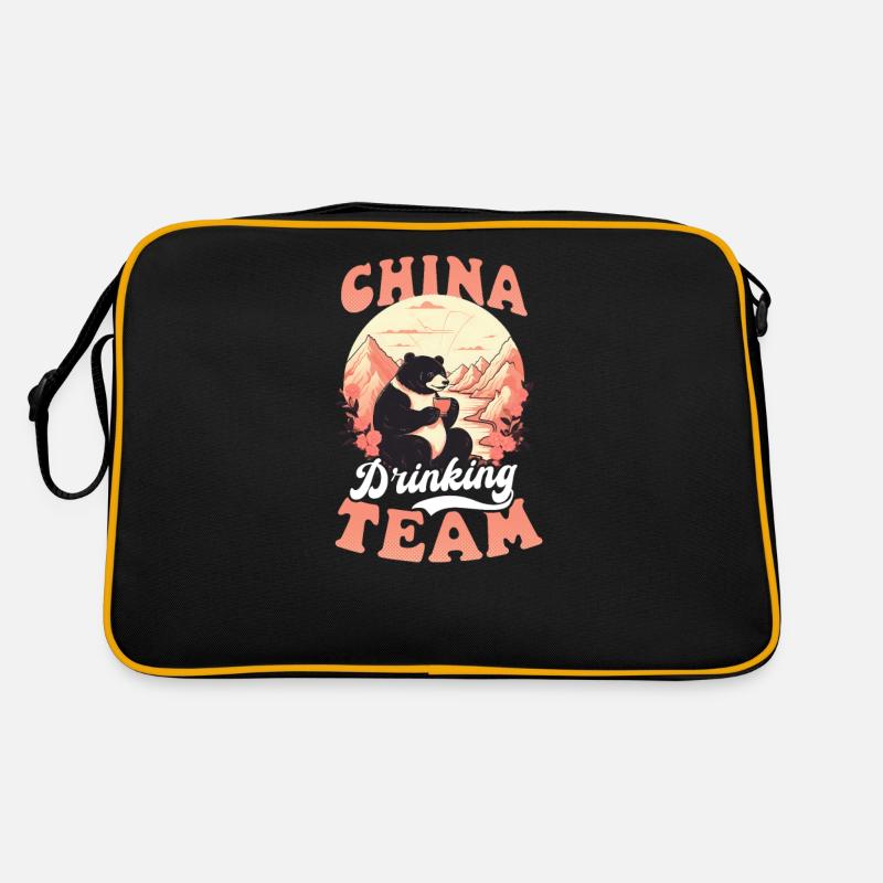 Équipe de buveurs chinois Sac Retro
