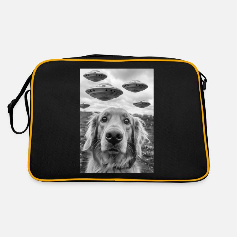 Chien selfie OVNI Sac Retro
