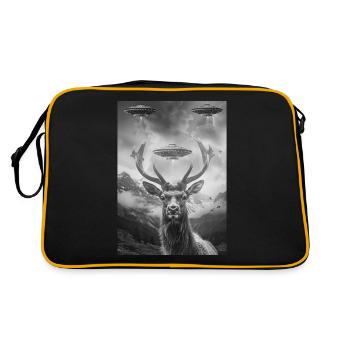 Ovni Selfie Orignal - Sac Retro - noir/or - Dos