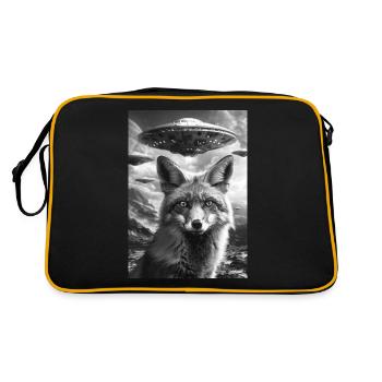Ovni Selfie Renard - Sac Retro - noir/or - Dos