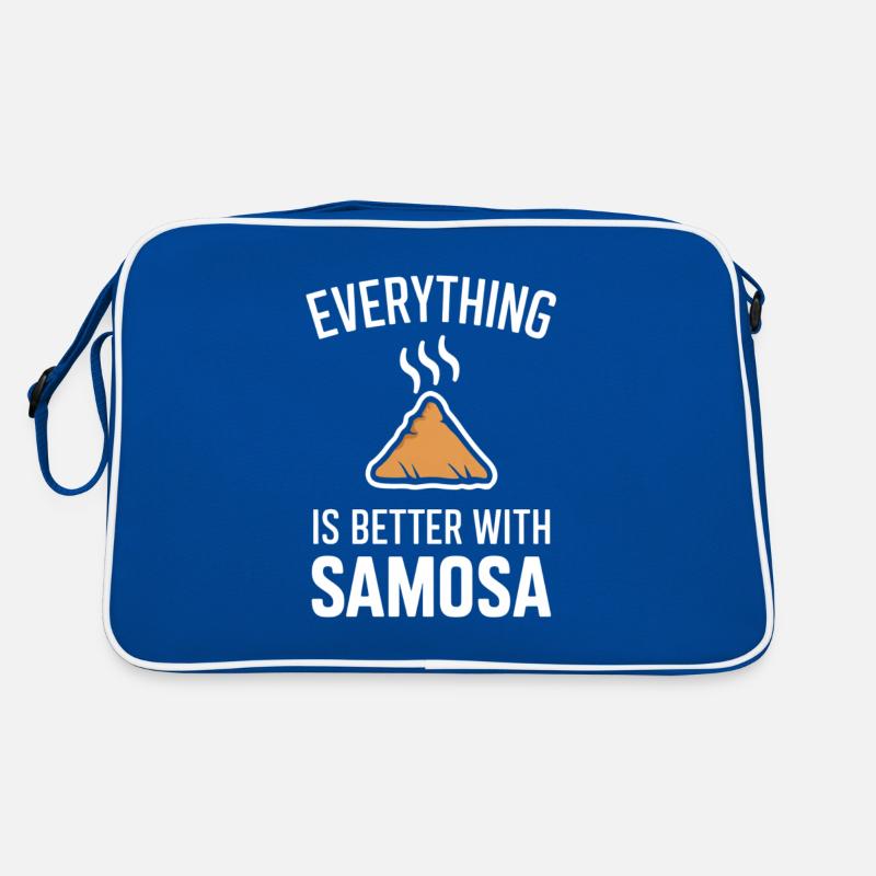 Everything is better with samosa Retro Bag