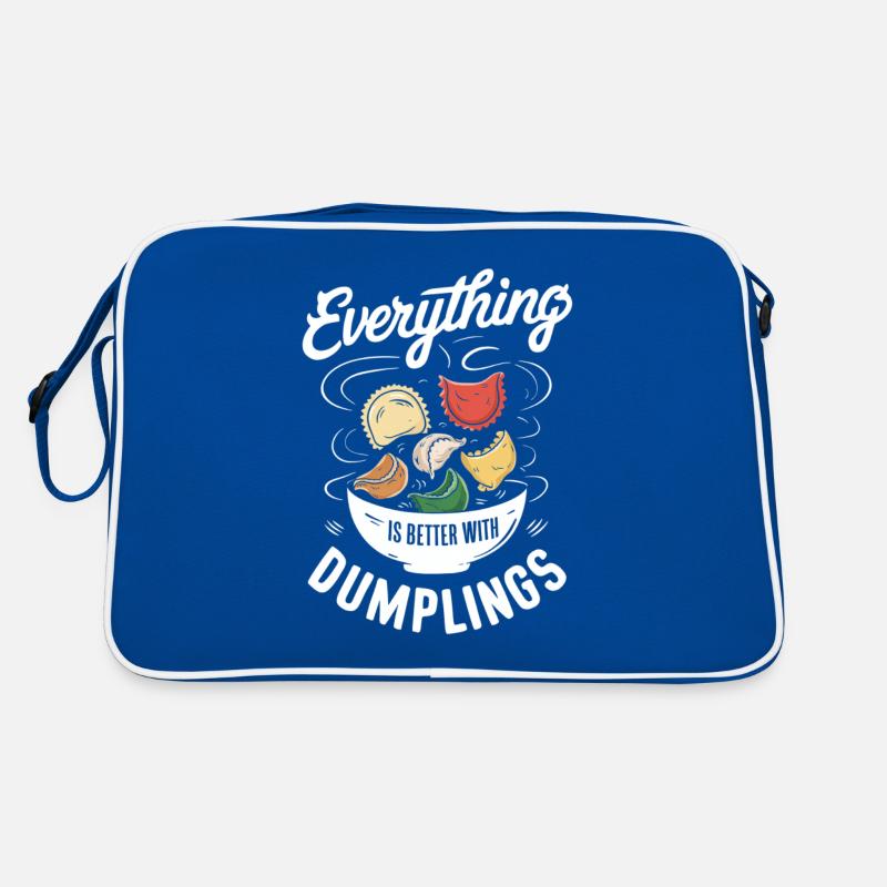 Everything is better with dumplings Retro Bag