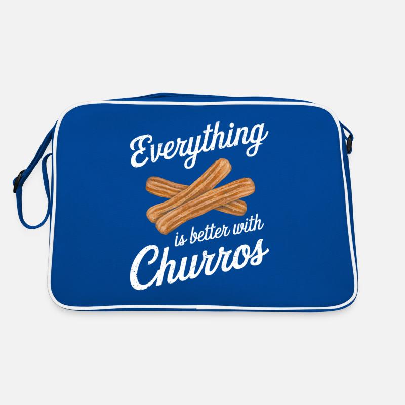Everything is better with churros Retro Bag