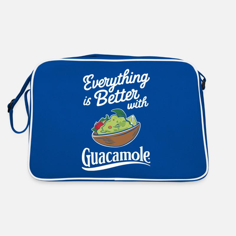 Everything is better with guacamole Retro Bag