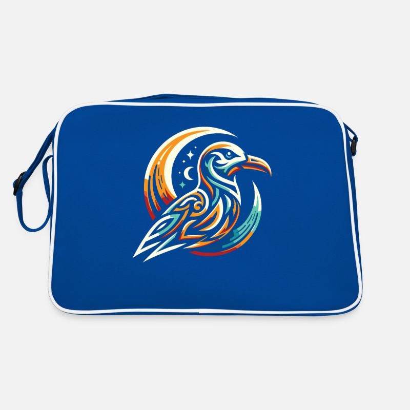 Seagull Moon Phases Retro Bag