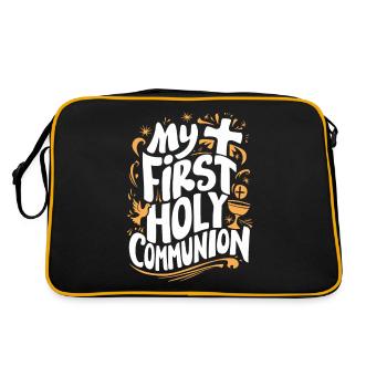 Ma première célébration de la Sainte Communion - Sac Retro - noir/or - Dos