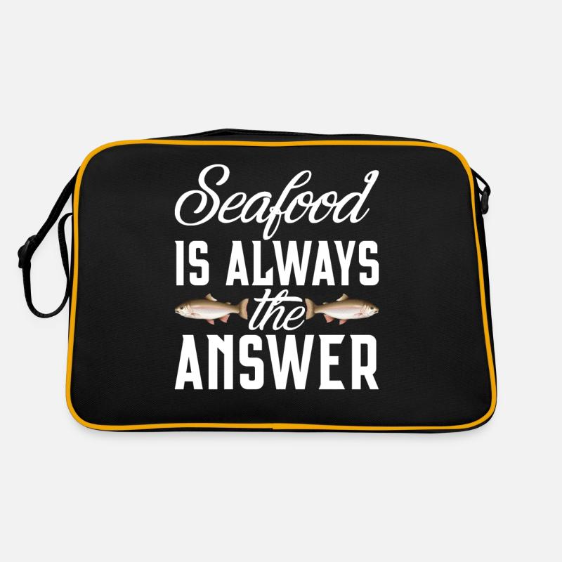 Seafood Lover Gift Retro Bag