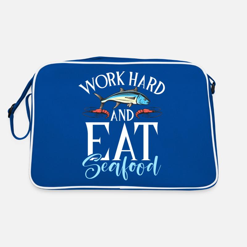 Seafood Lover Gift Retro Tasche