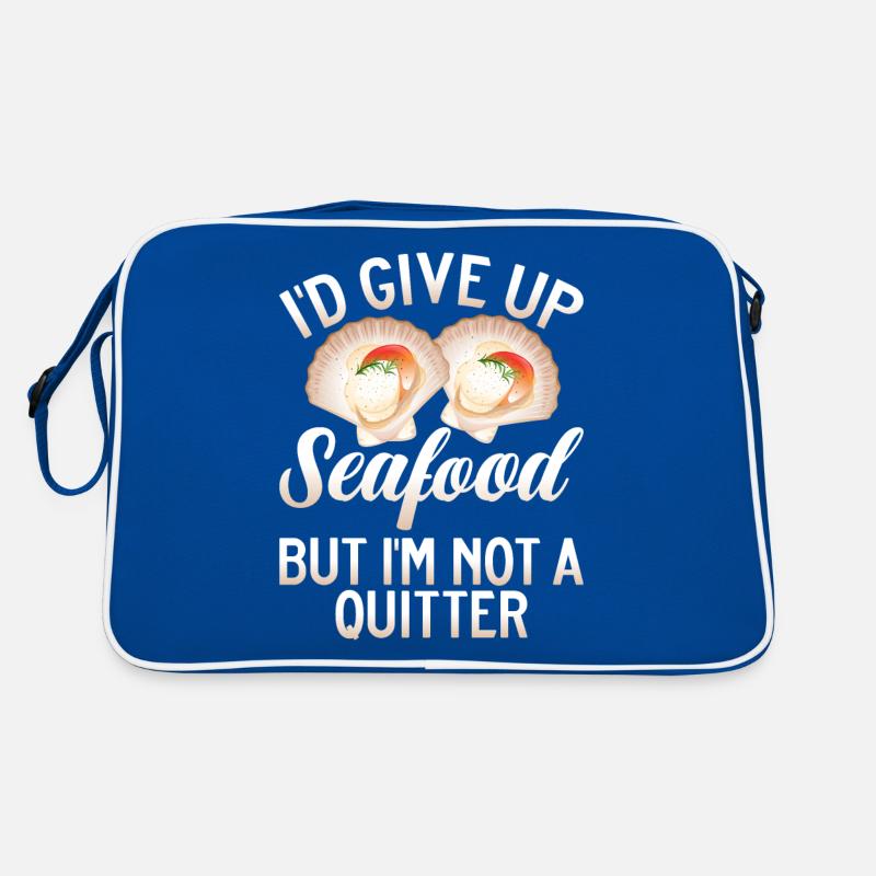 Seafood Lover Gift Retro Tasche