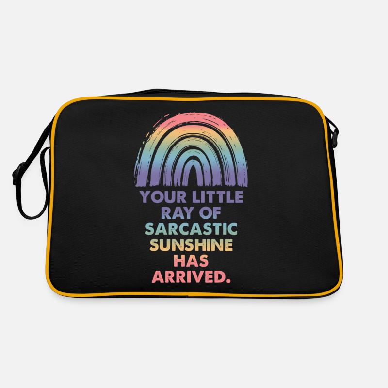 Ton petit rayon de soleil sarcastique Sac Retro