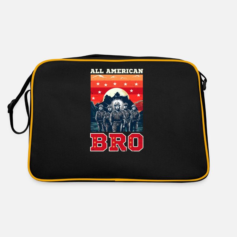 4. Juli Coal Miner All American Bro Retro Tasche