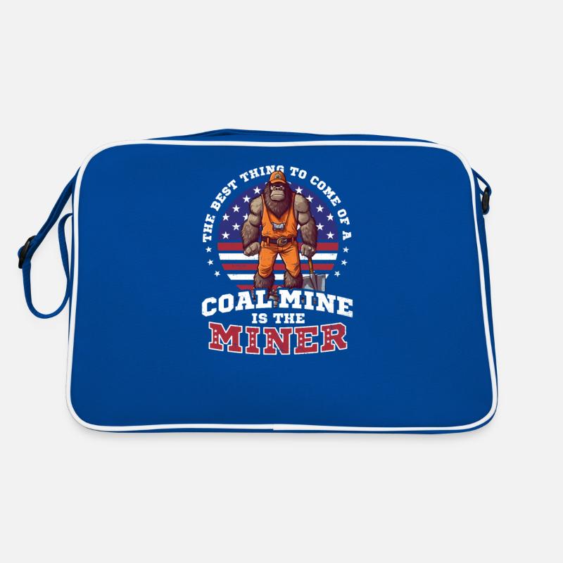 4. Juli Coal Miner Best Thing Miner Retro Tasche
