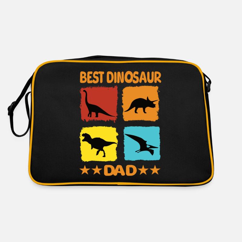Meilleur papa dinosaure Sac Retro
