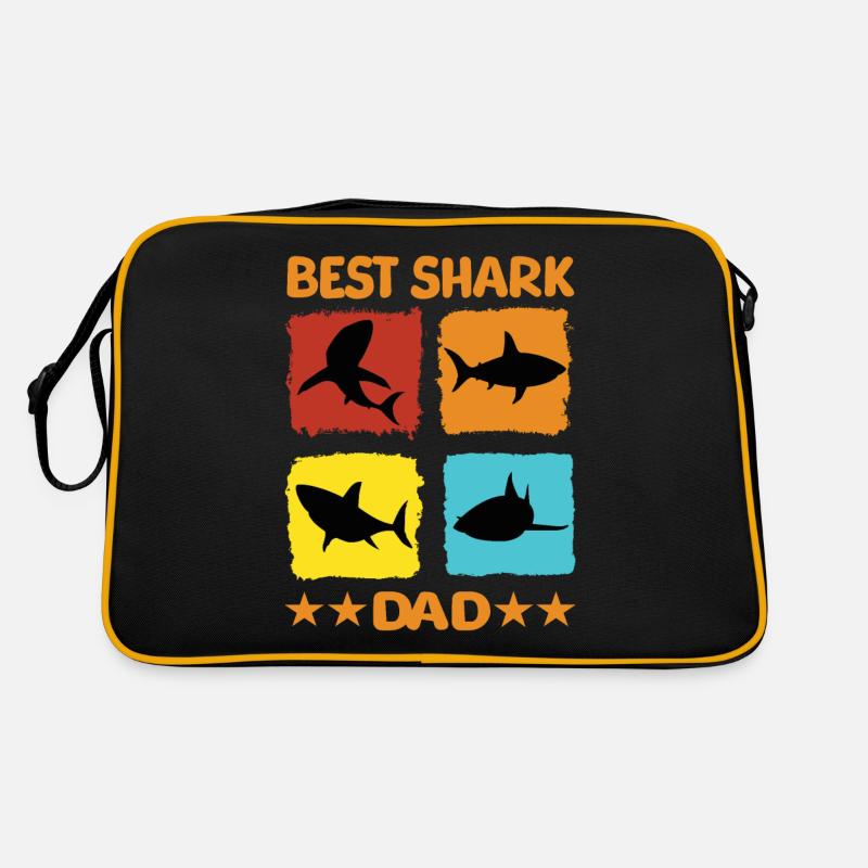Best Shark Dad Retro Tasche