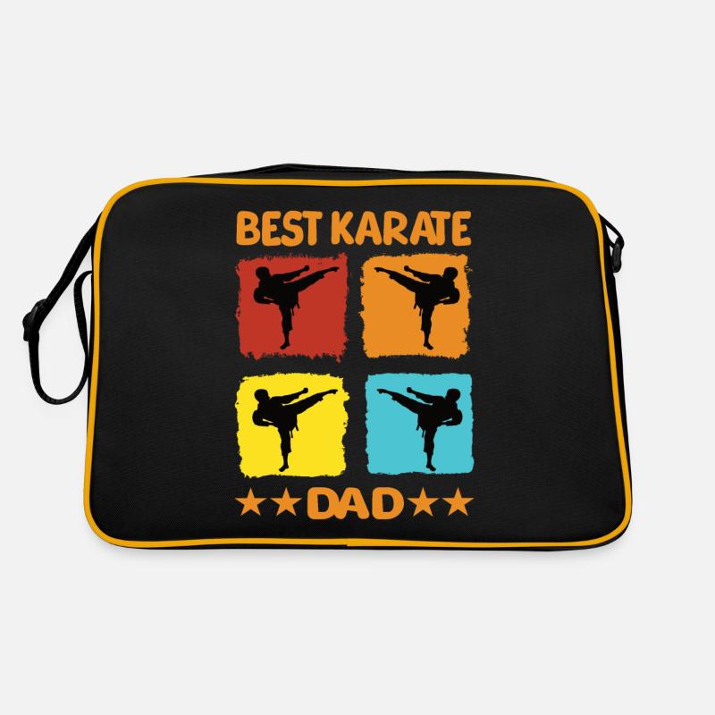 Best Karate Dad Retro Tasche