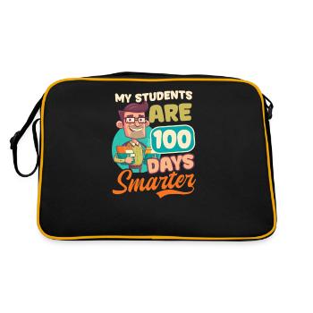 100 jours d’école Étudiants 100 jours intelligents - Sac Retro - noir/or - Dos
