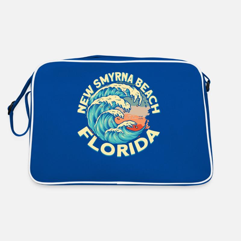 New Smyrna Beach, Florida Retro Bag