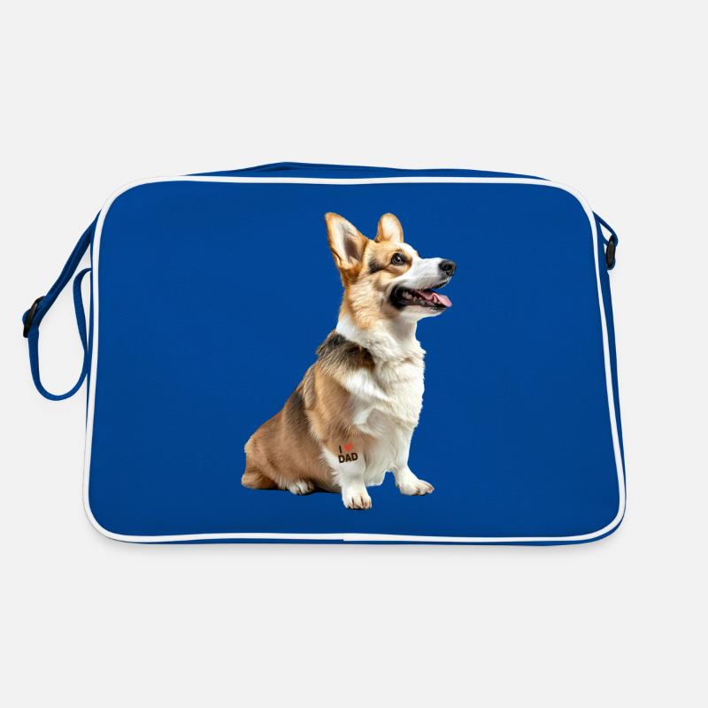 Terrier Welsh Papa Retro Tasche