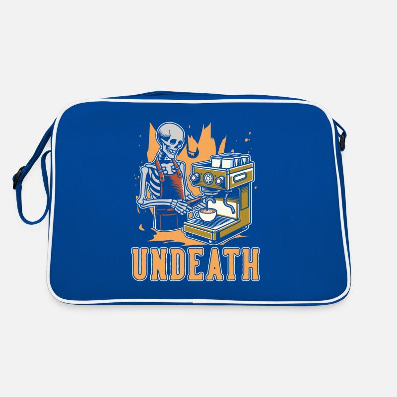 Barista Café Squelette Undeath Sac Retro