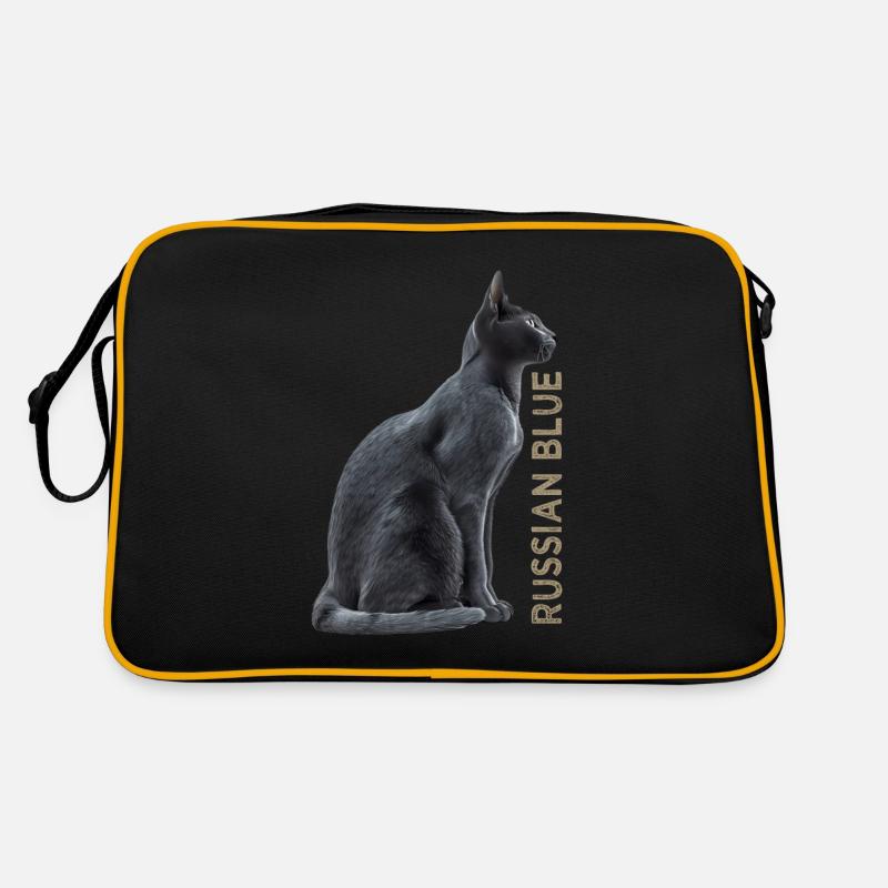 Russian blue Retro Bag
