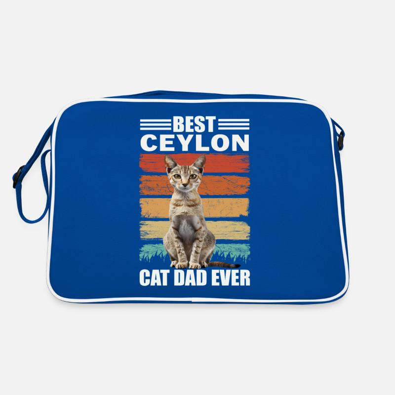 Ceylon Dad Cat Retro Bag