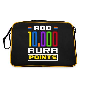 Ajouter 10 000 points d’aura Trendy Viral - Sac Retro - noir/or - Dos