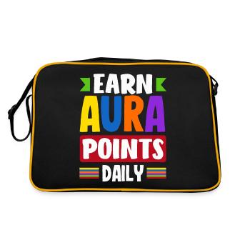 Gagnez des points Aura quotidiennement Trendy Viral - Sac Retro - noir/or - Dos
