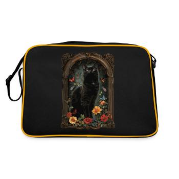 Chat de Bombay - Sac Retro - noir/or - Dos