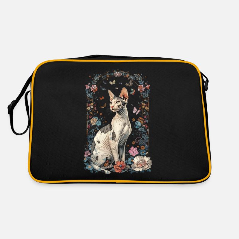 Cornish Rex Katze Retro Tasche