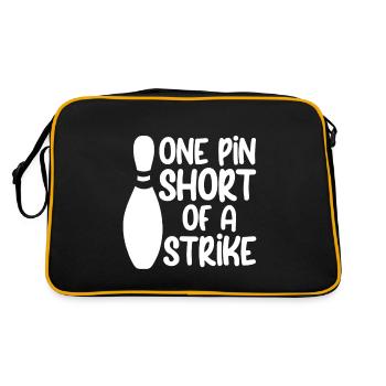 Une épingle de moins qu’une frappe 2 - Sac Retro - noir/or - Dos