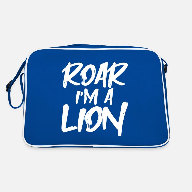 Roar I'm A Lion Retro Tasche