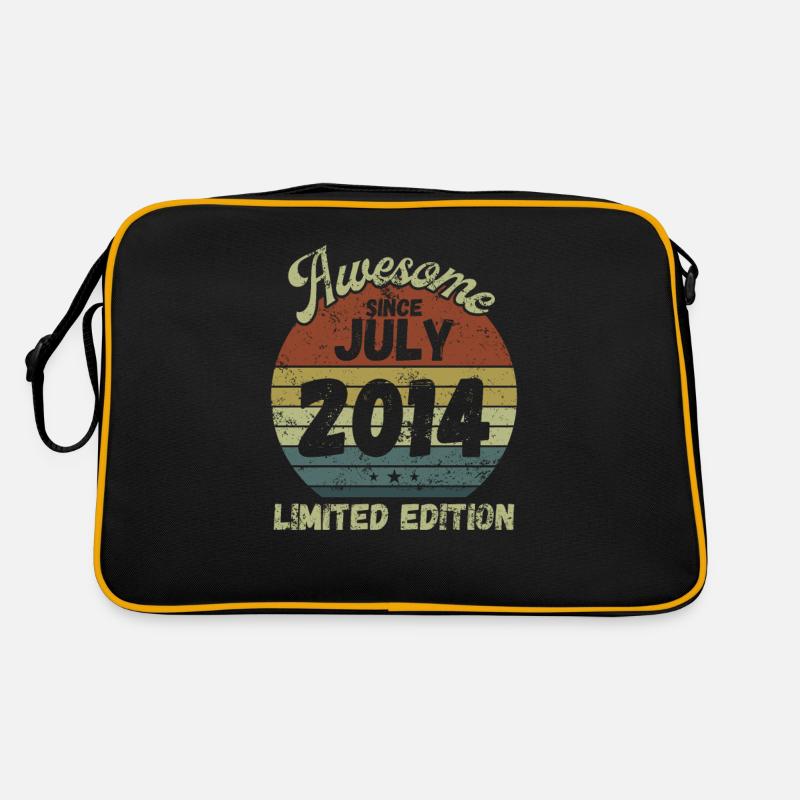 Awesome since July 2014 - Geburtstag Retro Tasche