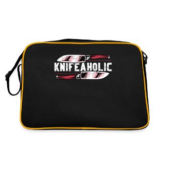 Blade Forging Knifeaholic Blade Crafting Forging - Retro Bag - black/gold - Back