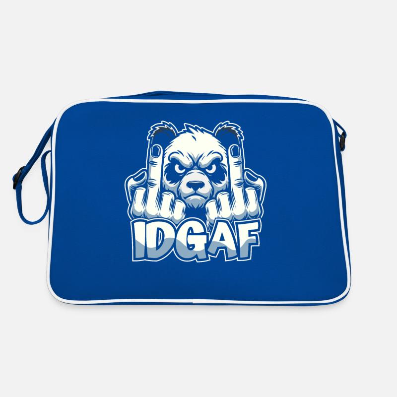 Panda géant Panda Ours Idgaf Sac Retro