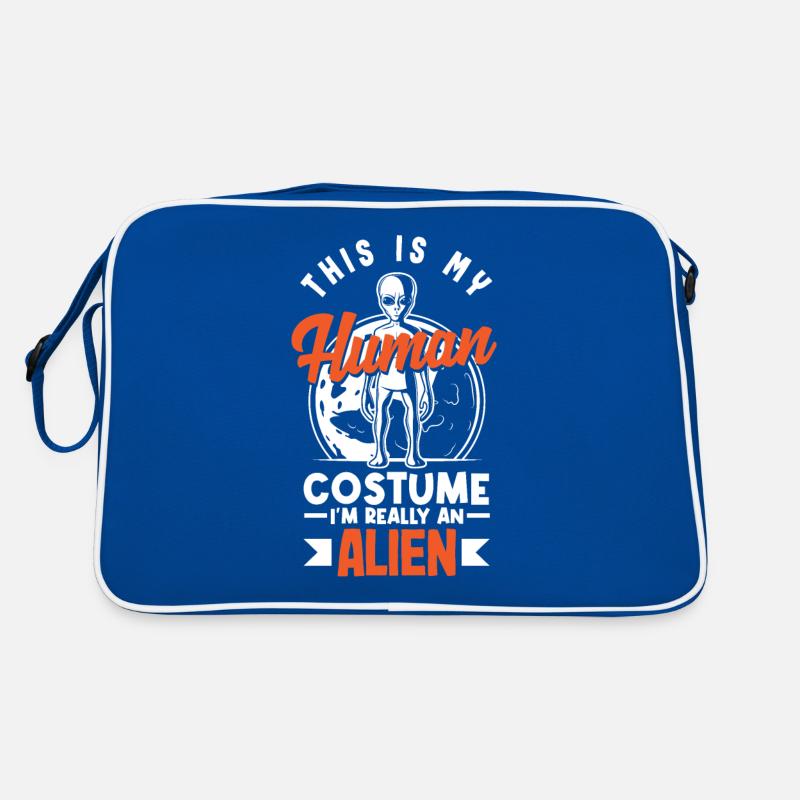 Funny Alien Alien Gift Retro Bag