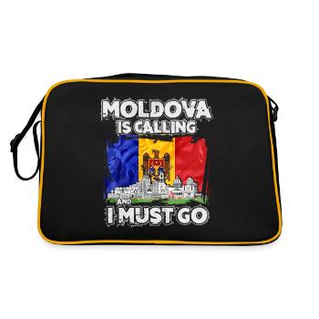 Moldova - Retro Bag - black/gold - Back